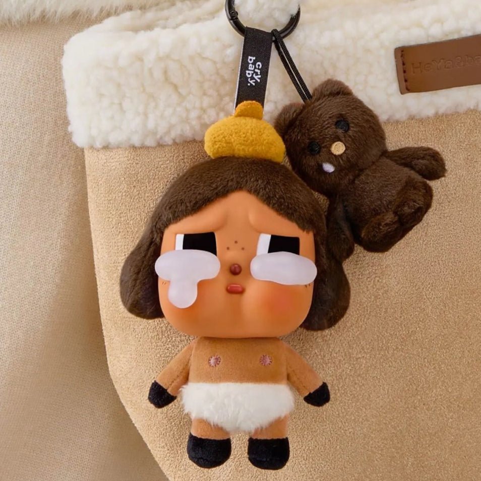 POP MART CRYBABY CRYING AGAIN SÜRPRİZ KUTU SERİSİ YÜZ PELUŞ FİGÜR