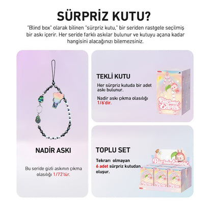 POP MART LABUBU THE MONSTERS BIG INTO ENERGY  SÜRPRİZ KUTU TELEFON ASKISI