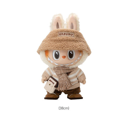 POP MART LABUBU THE MONSTERS DRESS BE LATTE VINYL PELUŞ BEBEK