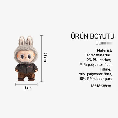 POP MART LABUBU THE MONSTERS JUMP FOR JOY PELUŞ BEBEK